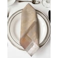 thumbnail image 2 of Cloth Napkins Set of 4 - 20x20 Inches, Brown Washable Reusable Table Napkins, Abstract Paint Texture Retro Smudge Graffiti Art Soft & Absortbent Dining Napkin for Party Wedding Hotel Restaurant, 2 of 8
