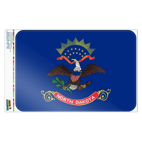 North Dakota State Flag Home Business Office Sign