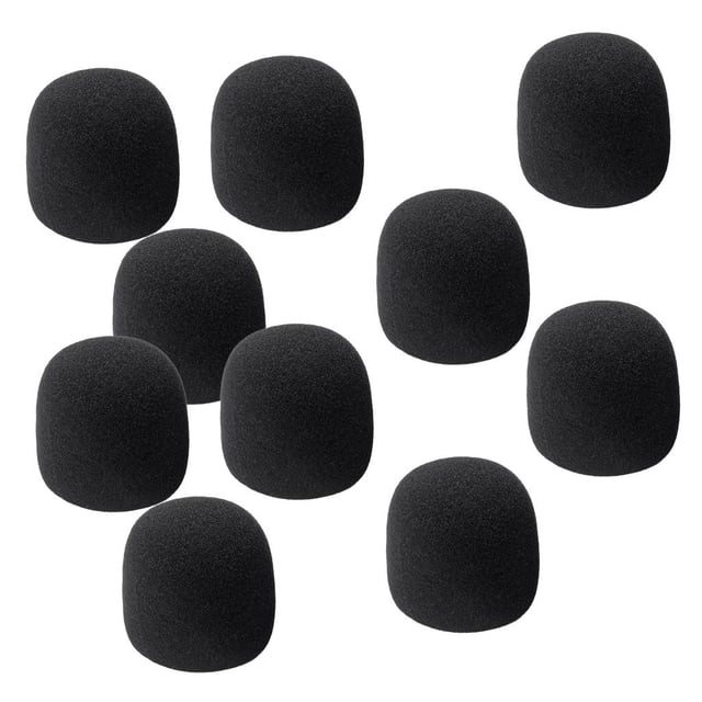 Paquete Protectores para Micrófono de Condensador de Mano CUTICAT Funda de Espuma Color Negro