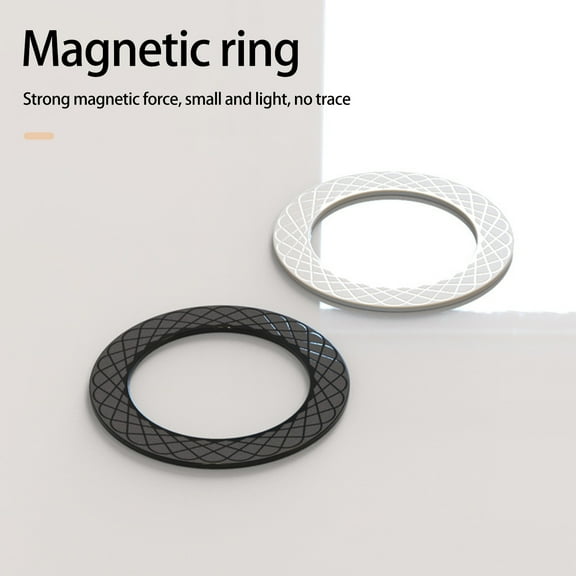 SUSUchens Precise Alignment Ultra-thin Stable Safe Magnet Ring Universal Wireless Charging N52 Magnet Patch for All QI Wireless Charging Phone