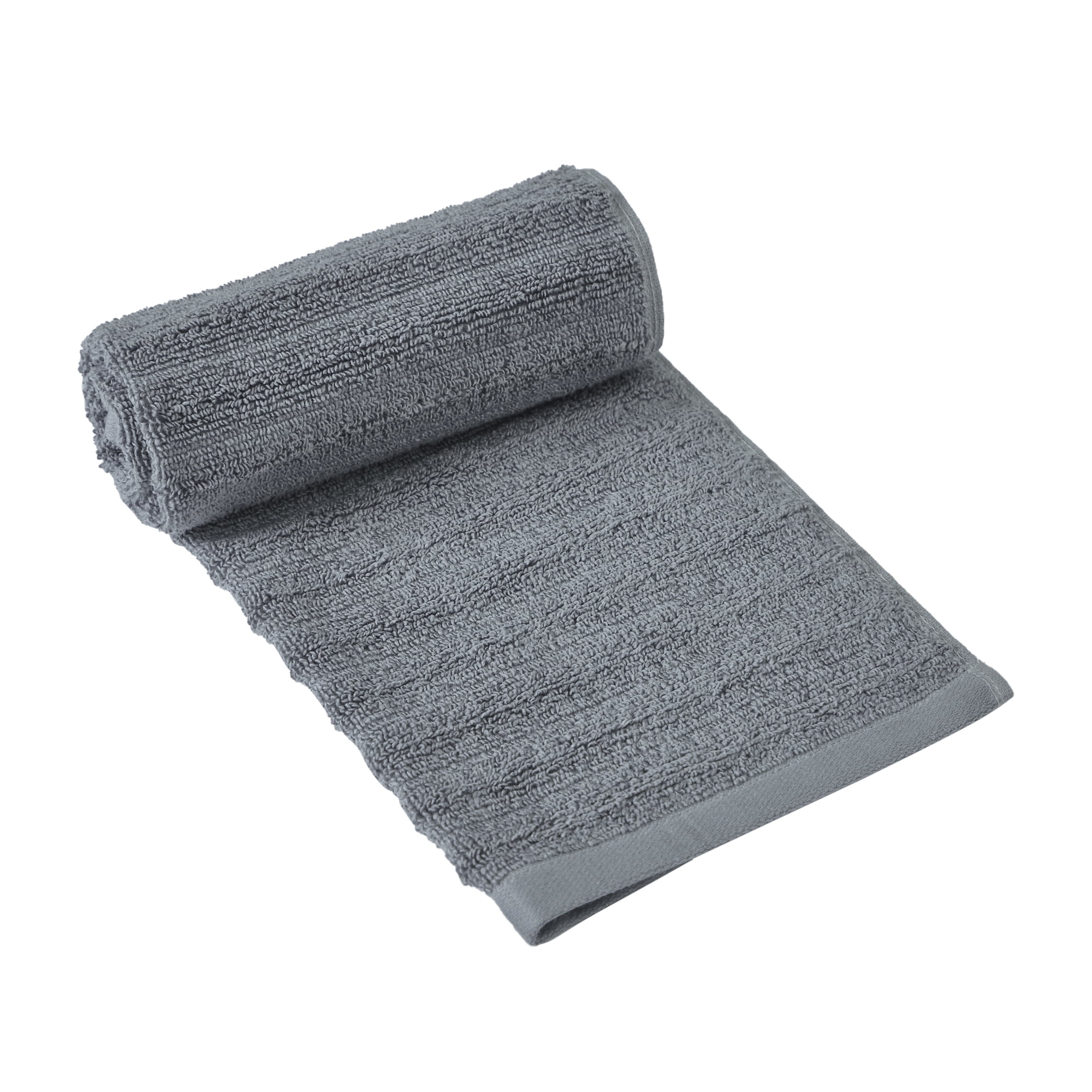 R+R Washcloths, Grey, 12 Count