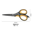 thumbnail image 3 of JGJJUGN Office Scissors, Home Scissors, Tailor Scissors, Stainless Steel Coated Hand Scissors, Antis-stick Craft Scissors, Ideal for Home and Office Use, Perfect for DIY Projects and Decor, 3 of 5