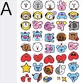 thumbnail image 3 of 40 Pegatinas Impermeables KPOP BTS Bangtan De Dibujos Animados BT21 (2 Paquetes De Diseño), 3 of 3