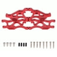 thumbnail image 4 of 2 brazos inferiores delanteros y traseros de aleación de aluminio aptos para ARA109011 1/7 RC Car DIY rojo, 4 of 9