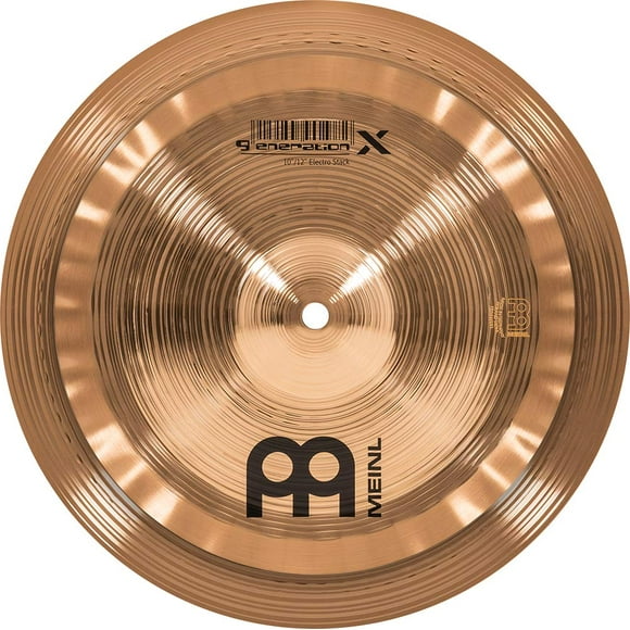 Meinl Cymbals GX-10/12ES Generation-X Paire de Cymbales Électro Empilables 10 Pouces et 12 Pouces (Vidéo)