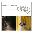 thumbnail image 3 of 6 Pcs Reptile Lamp Hanger Clips Climbing Pets Light Metal Fixing Clips, 3 of 5
