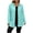 Green, variant on Plus Size Women's Collared Button Front Cardigan, Lightweight Loose Mid Length Outerwear for Daily Casual Black XXL