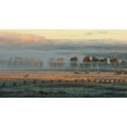 thumbnail image 2 of Dawson, Robert 24x15 White Modern Wood Framed Museum Art Print Titled - In the Morning Mist, 2 of 4