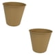 thumbnail image 4 of 2x Macetas para Flores shamjiam Cubos Amarillo Organizador de Esculturas Contenedor para Brochas de Maquillaje, 4 of 8