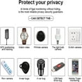 thumbnail image 6 of Hidden Camera Detectors, Listening Device Detector, RF Signal Detector, GPS Tracker Detector, Anti-Spy Detector, Bug Detector Electronic Sweeper, 30H Working Time, 5 Levels Sensitivity Black, 6 of 7