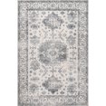thumbnail image 4 of nuLOOM Parisa Vintage Medallion Bordered Area Rug, 6' x 9', Parisa Grey, 4 of 6