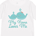 thumbnail image 4 of Inktastic My Nana Loves Me gift Boys or Girls Long Sleeve Toddler T-Shirt, 4 of 5