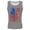 Grey, variant on Tank Top Women Sleek Independence Day Sleeveless Breathable Lightweight Tank America 250 Shirt White XXL