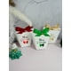 thumbnail image 4 of Caja de dulces navideña de 20/50/100 piezas, patrón de lazo, tres colores, caja de dulces para fiesta de celebración navideña, 4 of 5