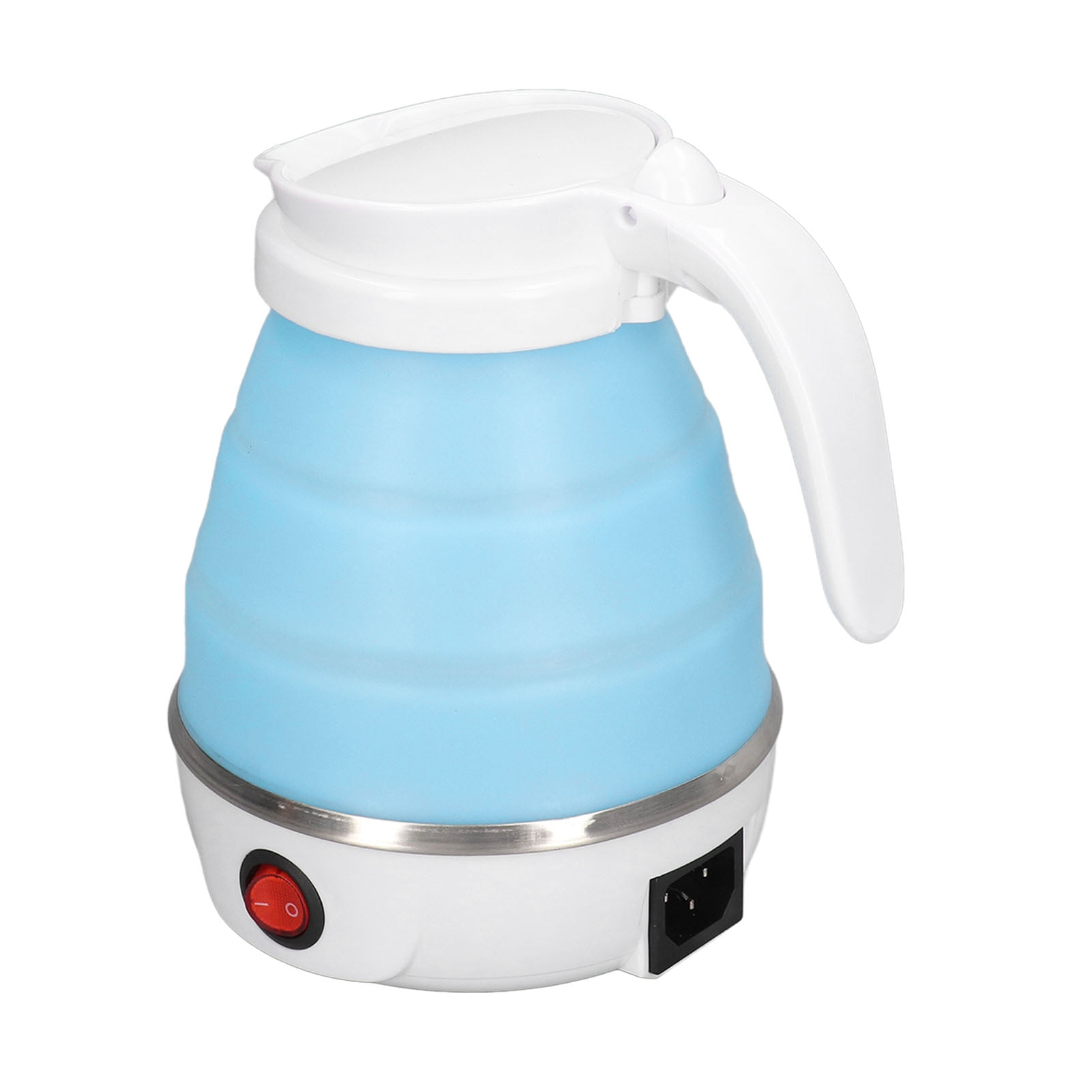 Folding Electric Kettle, Silicone And Stainless Steel Foldable Travel