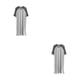 thumbnail image 3 of Sonducket Elegante para hombre para descansar y dormir Transpirable y neutral en género Idea de regalo de algodón para hombres Albornoz Hombres gris oscuro gris claro SG 2Conjunto, 3 of 6
