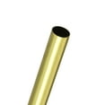 thumbnail image 5 of Uxcell 9.5mm OD 0.25mm Wall Thickness 300mm Length Brass Tube 2 Pack, 5 of 6