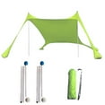 thumbnail image 2 of Portable Beach Sun Shelter Lightweight Durable Beach Shade Easy Setup Beach Sun Shade Canopy, 2 of 3