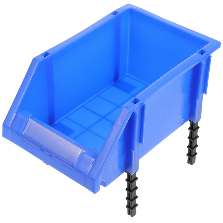 Parts Storage Box Warehouse Shelf Parts Box Tray Garage Organization Plastic Tool Box, Size: 40x18x15CM