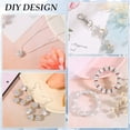 thumbnail image 5 of 100 Pcs Rhinestone Clay Beads for Crafting,Round Shiny Crystal Clay Bead,Bulk Diamond Beads for Hair,Crystal Beads,Clay Beads for Bracelets,Cute Beads,Polymer Clay Crystal Rubber Beads,Silver, 5 of 8