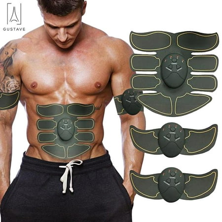 GustaveDesign Abdominal muscle Belt Wireless Portable to-Go Gym Device Muscle Sculpting at Home Fitness Equipment for at Home Workouts
