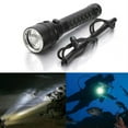 thumbnail image 2 of Xihbxyly Linterna de Buceo Ultrabrillante de 8000 Lúmenes, Resistente Al Agua Hasta 100 M, 3 Led Xml, Diseño de Control Magnético, Resistente a Golpes y Duradera, Ideal para Buceo, Senderismo y Acamp, 2 of 7