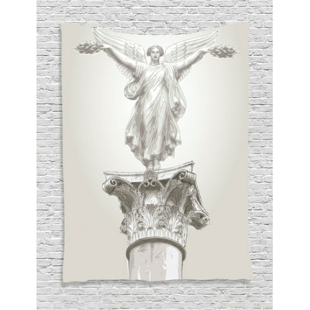 Sculptures Decor Wall Hanging Tapestry Angel Greek Goddess