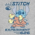 thumbnail image 2 of Men's Lilo & Stitch Armed and Ready Pull Over Hoodie Athletic Heather Large, 2 of 4