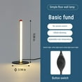 thumbnail image 4 of EGNMCR New Creative Floor Lamp Succinct Nordic Living Room Bedroom Table Lamp Creative Hotel Bedside Sofa Atmosphere Lamp(altitude:9.84in), Gift, 4 of 9