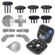 TSV 17-in-1 Metal Replacement Parts Fit for Xbox One Elite Series 2 Controller, Thumbsticks Back Paddles Accessories for Xbox Elite Series 2/Series 2 Core Controller