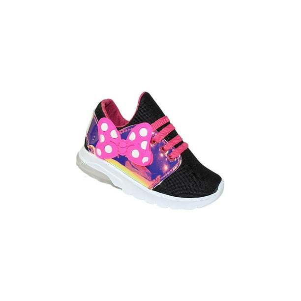 TENIS CASUAL LEON NIÑA MINNIE MOUSE NEGRO TEXTIL 5000 LEON 5000p