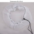 thumbnail image 4 of Purchase: Minimum Order Of 50 Pieces White/diameter 83cm Rain Barrel Cover Polyester Mesh Cover Packing Size: 22x21x0.5cm, 4 of 8