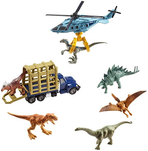 jurassic world mini action dinos