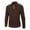 Coffee, variant on Men's Slim Knit Sweater Long Sleeved Turn-down Collar Fashion Casual Standard Thickness Great for Daily Wear Outdoor Activities Stylish Design Green M