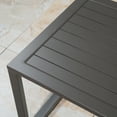 thumbnail image 6 of Ulax Furniture Patio Aluminum Side Table Outdoor Indoor Square End Table, Taupe, 6 of 6
