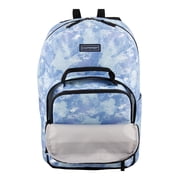 Eastsport Unisex 17 Backpack & Lunch Box 2-Piece Set, Pale Blue Galaxy