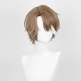 thumbnail image 2 of Peluca para cosplay Honkais Impacts Welts, pelo sintético Yang, 2 of 2