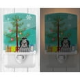 thumbnail image 2 of Caroline's Treasures BB4214CNL Merry Christmas Tree Shih Tzu Black Silver Ceramic Night Light, 6x4x3", multicolor, 2 of 2