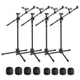 thumbnail image 1 of 4 Packs Support de Bras de Microphone Double Clips de Micro Trépied Réglable Support de Téléphone, 1 of 11