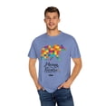 thumbnail image 4 of Mama Bear Autism Awareness Mental Health Mom Unisex Garment-Dyed T-shirt, 4 of 4