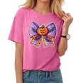 thumbnail image 7 of Godom Halloween T-Shirt for Women Fall Pumpkin Shirts Funny Halloween Tops, 7 of 7