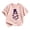 A329 Pink, variant on Yuncity Kids Halloween Shirts Ghosts Graphic Tees Short Sleeve Crewneck Shirts For Boys Girls Casual Summer Cute Outdoor Tops Size 3-4 Years
