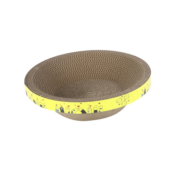 Rascador para gatos jinwen Almohadillas para rascar gatos Forma de cuenco