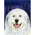 thumbnail image 1 of Great Pyrenees Canvas Flag - House Size, 28 x 40 in., 1 of 1