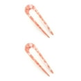 thumbnail image 4 of Wisewang Pinces à Cheveux Multicolores Simplicité Accessoires de Cheveux Support DIY Mode Rétro Bijou Cadeau en Forme de U Couvre-Chef Rouge Melon D\'eau 2Ensemble, 4 of 6