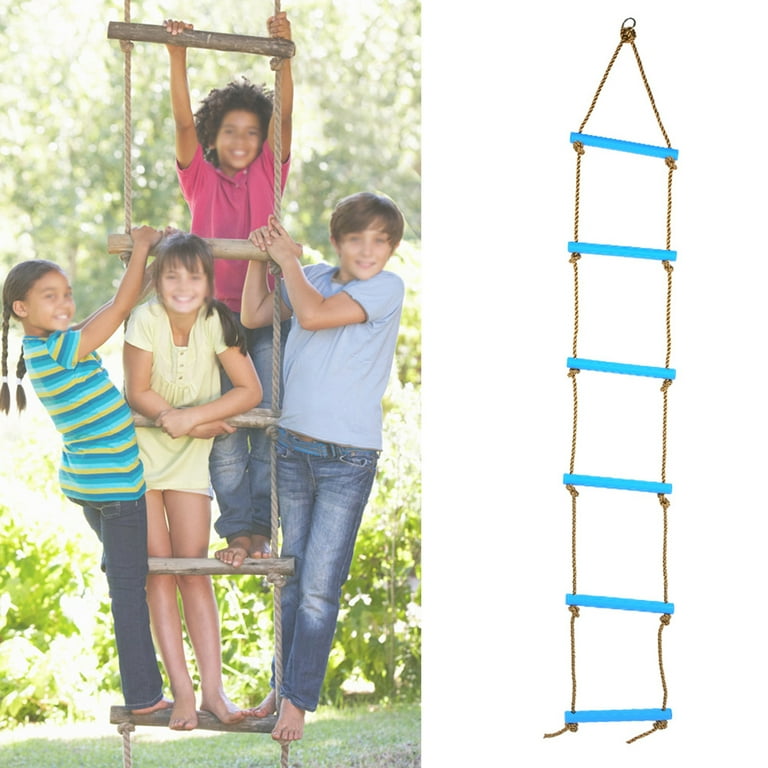 Climbing Rope Ladder For Kids Swing Set Accessories Playground