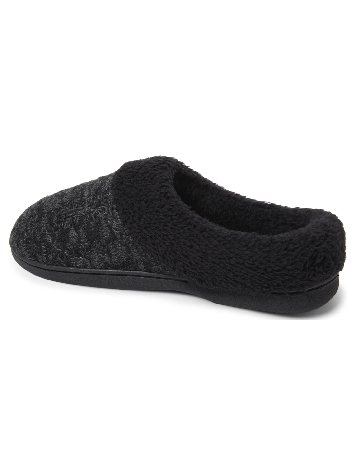 Dearfoams Cozy Comfort Women's Cable Knit Clog Slippers