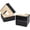 Black, variant on Solid Wood Legs for Furniture, L-Shaped Bed Risers, Furniture Legs for Sofa Couch Dresser Cabinet Table, Couch Sofa Feet, Furniture Risers, Bed Lifters 4 Pack