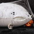 thumbnail image 2 of decorUhome Halloween Throw Pillow Covers 18x18 Pack of 2, Soft Plush Faux Wool Couch Pillow Covers, White (Pillow Cover Only, No Inserts Included), 2 of 9