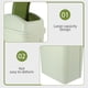 thumbnail image 3 of Cubo de basura para baño con tapa abatible, cubo de basura para baño, cubo de basura para cocina, 3 of 6